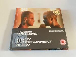新品未開封　デラックス盤　CD+DVD ROBBIE WILLIAMS Heavy Entertainment Show Deluxe Edition 輸入盤　ロビー・ウィリアムス 送料無料