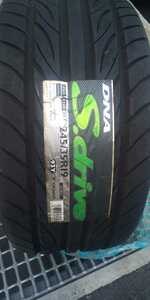 ヨコハマ DNA S.drive [1本] 245/35-19　245/35ZR19　245/35R19　YOKOHAMA 国産　新品　未使用