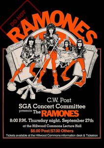 ポスター★ラモーンズ Ramones 1979年 NY コンサート★Punk/パンク/ロックンロール・ハイスクール