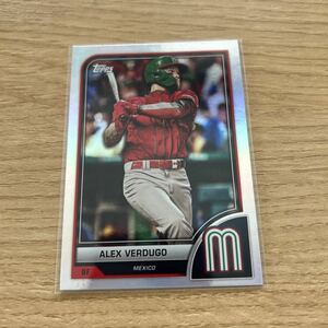 2023 Topps World Baseball Classic WBC ALEX VERDUGO アレックス・ ベルドューゴ