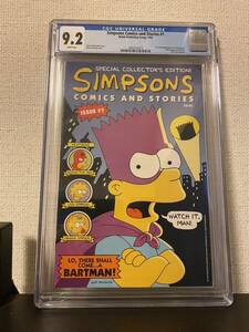 【希少】シンプソンズ　コミック CGC 9.2 Simpsons Comics
