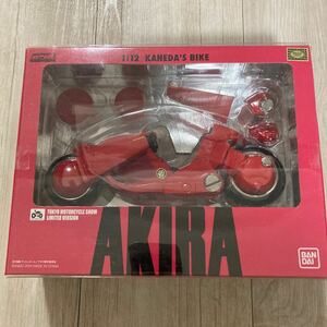 1:12サイズポピニカ魂 AKIRA アキラ 金田のバイク 東京モーターショー限定版　kanedaバンダイ フィギュア