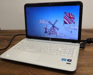 通電OK HP/エイチピー ノートパソコン Pavilion g6 Win7Home Premium/メモリ 8GB/HDD 750GB ジャンク/パーツ取り/現状品 『ZK31』