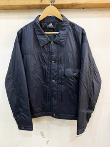 W49★MOUNTAIN EQUIPMENT/マウンテンイクイップメント INSULATEDPLEATSJACKET インサレーションプリーツジャケット チャコール メンズL ★