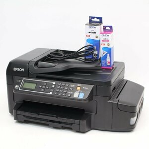 215)EPSON エプソン インクジェットプリンター 複合機 印刷枚数55004枚 EW-M660FT/C531C エコタンク搭載モデル 2017年製 インク付き♪