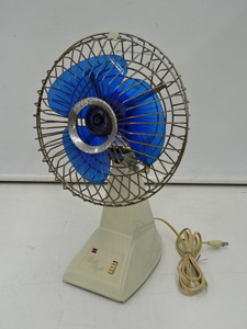 店-24-0309 ● シルバー電機 SEMCO 20cm 扇風機 D210-P2 電化製品 レトロ 昭和 アンティーク コレクション