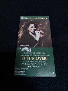 【8cmシングル】MARIAH CAREY マライア・キャリー/IF IT’S OVER SRDS8249