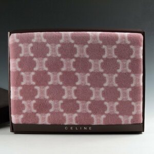 ◆◇Celine セリーヌ アクリルニューマイヤー毛布 高級贈答品 未使用,未開封品 メーカー共箱◇◆dy13344-J