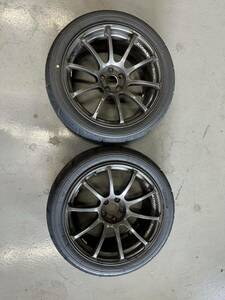 アドバンレーシングRS17×9j+29PCD98ADVAN racingアドバンA050 245/40/17Mコンパウンド2本