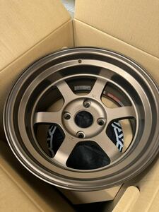 【新品】RAYS TE37V ブロンズ 15×9J -15 114.3/4h 4本セット　AE86 N2 ハコスカ フェアレディZ シルビア ツライチ シャコタン