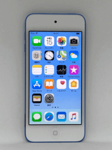 【新品バッテリー交換済み】 Apple iPod touch 第6世代 32GB ブルー 中古品 ② 【完動品 1円スタート】