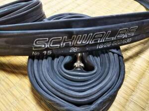 SCHWALBE (シュワルベ) 【正規品】700x18-28Cチューブ 仏式 40㎜バルブ 15SV