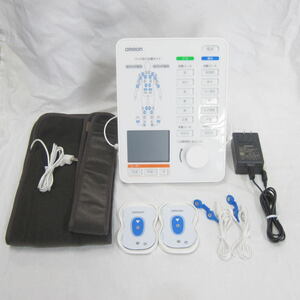 ● オムロン 電気治療器 HV-F5500 低周波治療器 OMRON USED品！