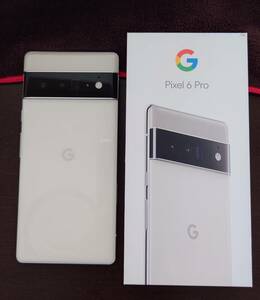 【Google Pixel 6 Pro Cloudy White クラウディホワイト SIMフリー 128GB Googleストア版】（再）