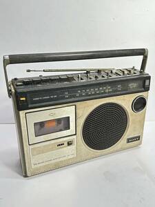 ★コレクター必見！！ SONY ソニー CF-1980 FM/AM ラジオカセットレコーダー ジャンク レトロ ビンテージ 機器 ラジカセ 2BAND G880