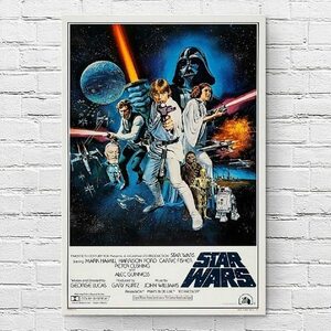 スターウォーズ 映画ポスター エピソード 4 新たなる希望 US版 24×36インチ (61×91.5cm) of2