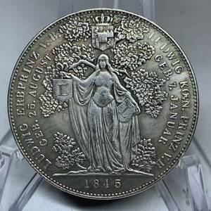 WX886流浪幣 自由の女神 天眼 鷹紋 外国硬貨 貿易銀 海外古銭 コレクションコイン 貨幣 重さ約22g
