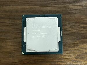 Intel Core i5-8400 2.80GHz SR3QT LGA1151 インテル CPU 自作PC パーツ 現状品 送料230円～