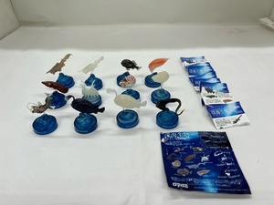 【菊水-10269】ダイドー 海洋堂 深海生物フィギュアコレクション 12種類12個セット ボトルキャップフィギュア/(S)