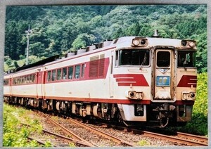 鉄道写真 特急 おき キハ181系気動車 キハ181 16 L判（89mm×127mm）1