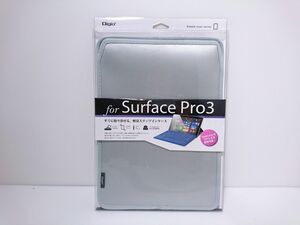 新品★ナカバヤシ　Nakabayashi Surface Pro 3 用 スリップインケース シルバー TBC-SFP1403SL