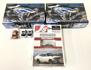 【中古】【美品】【車のおもちゃ6点セット】ミニ四駆未組立品 /タミヤ /プラモデル /TAMIYA /トミカ/チョロQ/サバンナGT