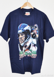 【NFL P/新品】ジョンエルウェイ（ブロンコス）引退記念Tシャツ【PRO PLAYER/プロプレイヤー】Denver Broncos John Elway 