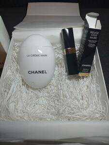 ※未使用保管品【シャネル】 CHANEL ラ クレーム マンリッシュ シャネル ルージュ ココボム 3g 50ml ハンドクリーム