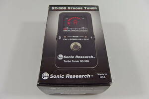 ◆SONIC RESEARCH ソニックリサーチ ストロボチューナー ST-300