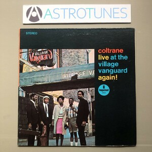美盤 ジョン・コルトレーン John Coltrane 1972年 LPレコード Live At The Village Vanguard Again! 米国盤 Jimmy Garrison Rashied Ali