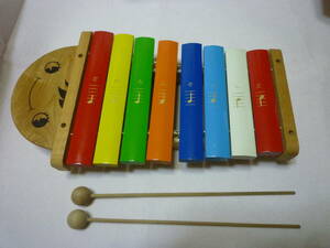 レトロ　河合楽器　カワイ　木のおもちゃ　シロホンチャイルド（シロフォン）　木琴　当時もの　未使用