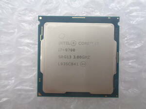 1円～ Intel Core i7-9700 3.00GHz SRG13 LGA1151 中古動作品