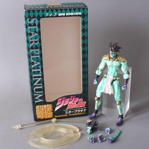 良品 ジョジョの奇妙な冒険 スタープラチナ 超像可動 JOJO キャラクター フィギュア ＃60※895/k.d