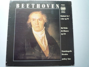 SO61 東独ETERNA盤LP ベートーヴェン/交響曲第7番 テイト/SKD DIGITAL