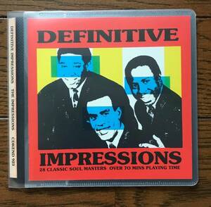 906 / THE IMPRESSIONS / DEFINITIVE / インプレッションズ / カーティス・メイフィールズ / 英KENTによる渾身のAlbum / 28曲・70分以上