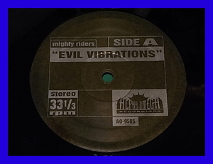 Mighty Ryders / Evil Vibrations c/w Lowrell / Mellow Mellow Right On/サンプリング/ネタ/5点以上で送料無料、10点以上で10%割引!!!/12