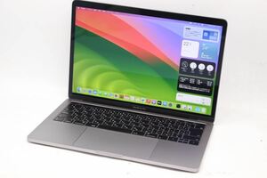 良品 2K 13.3型 Apple MacBook Pro A2159 2019(Touch Bar) グレー macOS 14 sonoma 八世代 i7-8557U 16GB NVMe 1TB-SSD カメラ 管:1323h
