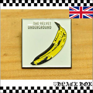 英国 インポート Pins Badge ピンズ ピンバッジ 画鋲 THE VELVET UNDERGROUND ヴェルヴェット アンダーグラウンド イギリス UK GB 425