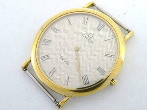 1円◆ジャンク◆ オメガ デビル シルバー クオーツ ユニセックス 腕時計 K75806