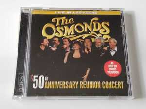 The Osmonds/ LIVE IN LAS VEGAS 50th Anniversary Reunion Concert CD DENON US COZ17678 08年再結成ライヴ,Jimmy,Donny,Marie,廃盤希少盤