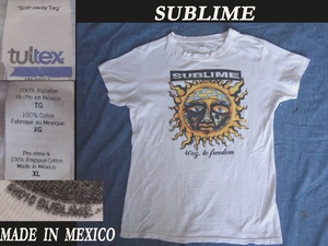ビンテージ SUBLIME ロック 40 oz to freedom アルバム ROCK バンド Tee MEXICO メキシコ製 サブライム VINTAGE バンT