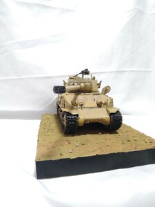 再出品　タミヤ1/35　イスラエル軍　M51塗装済完成品。