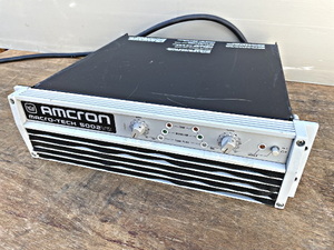 Amcron/crown audio アムクロン MACRO-TECH 5002VZ PAアンプ 現状品 ヒビノ正規 USA製 パワーアンプ ⑨