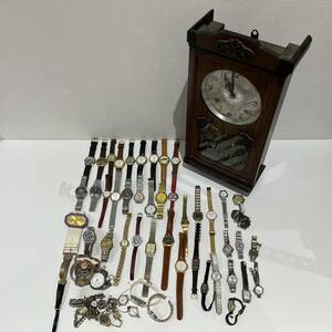 【AMT-10525a】時計おまとめ メンズ レディース クォーツ Daniel Wellington LANCEL等々 ブランド 腕時計 懐中時計 ジャンク コレクション