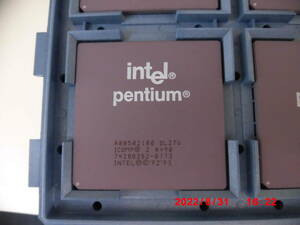 ＜未使用＞　Intel Pentium 100MHz A80502100 