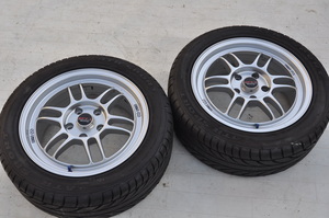 美品 エンケイ ENKEI Racing RP-F1 RPF1 16×7J+35 5穴 PCD114.3 スイフト CR-Z EK9 タイプR DC2 JDM