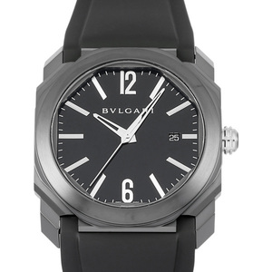 ブルガリ BVLGARI オクト ウルトラネロ 102635 BGO41BBSVD/MEA ブラック文字盤 新品 腕時計 メンズ