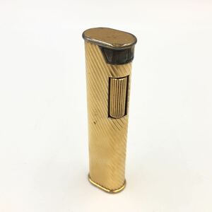 5.2TM-E1520★dunhill Rollagas ガスライター★ダンヒル ローラガス ブランド lighter 喫煙具 ゴールドカラー DC0/DE0