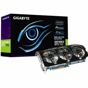 GIGABYTE GeForce GTX760 オーバークロック PCI-E 2GB GV-N760OC-2GD
