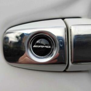 AMG メルセデスベンツ Mercedes Benz 3D クリスタルエンブレム 14mm 鍵穴マーク 鍵穴隠し キーレス PETRONAS g